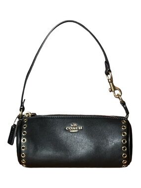 Coach Nolita Barrel Mini Leather Grommet Bag